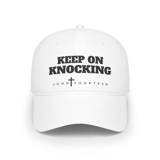 "Keep On Knocking" Christian Hat