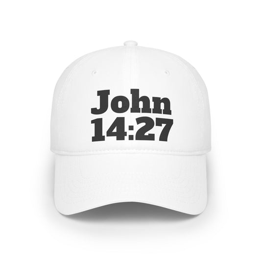 John 14:27 Baseball Cap