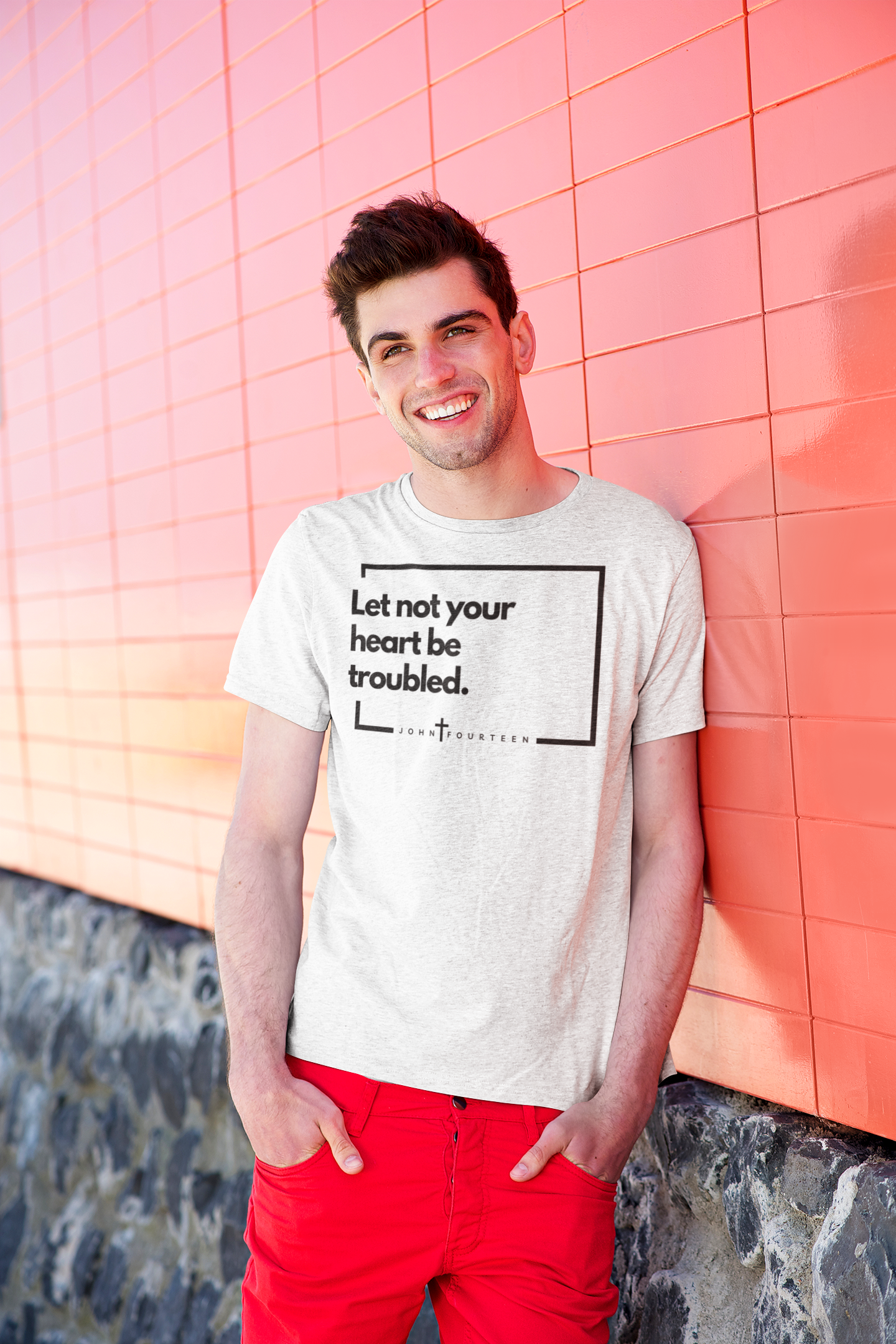 "Let Not Your Heart Be Troubled" T-shirt