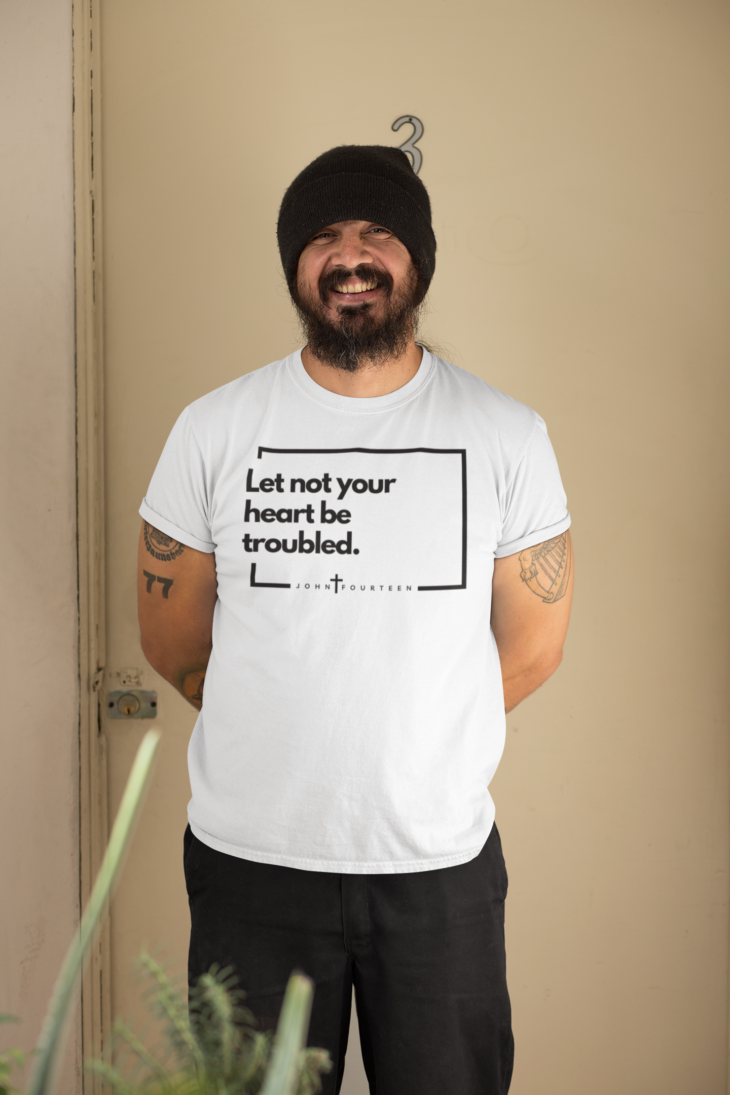 "Let Not Your Heart Be Troubled" T-shirt