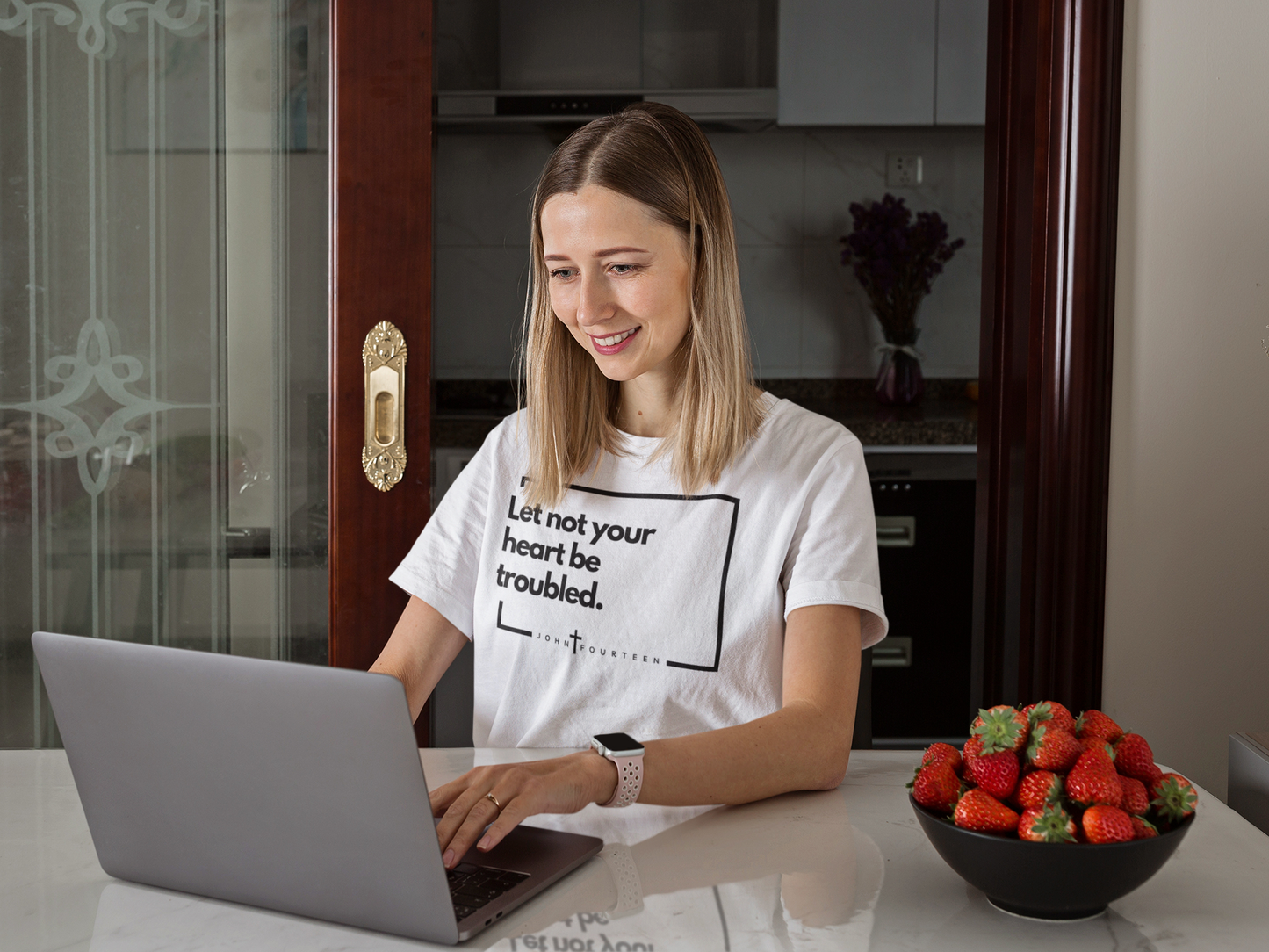 "Let Not Your Heart Be Troubled" T-shirt